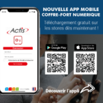 Application mobile coffre-fort numérique Actis